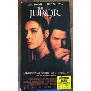 The Juror (VHS, 1996, Sony) Demi Moore/Alec Baldwin/Joseph Gordon-Levitt Vintage